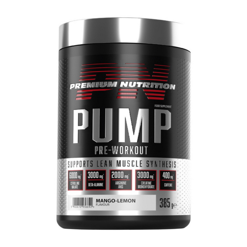 Premium Nutrition Pump Pre-Workout 385 грам