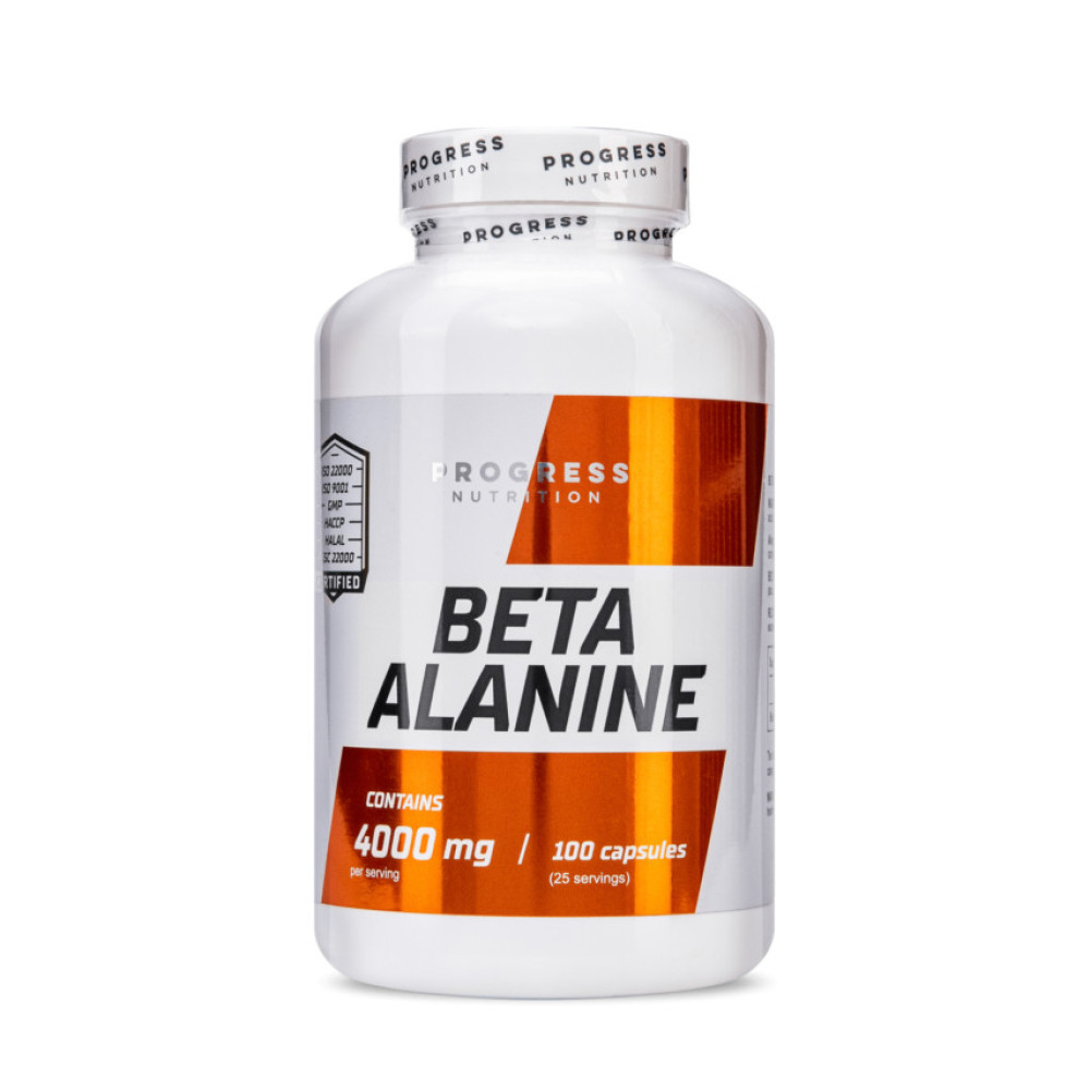 Progress Nutrition Beta Alanine 4000 mg 100 капсул