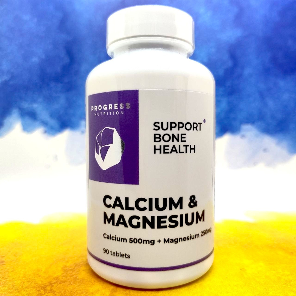 Progress Nutrition Calcium & Magnesium 90 таблеток