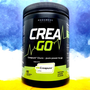 Progress Nutrition CreaGO Creapure® Gluco 90 жувальних таблеток