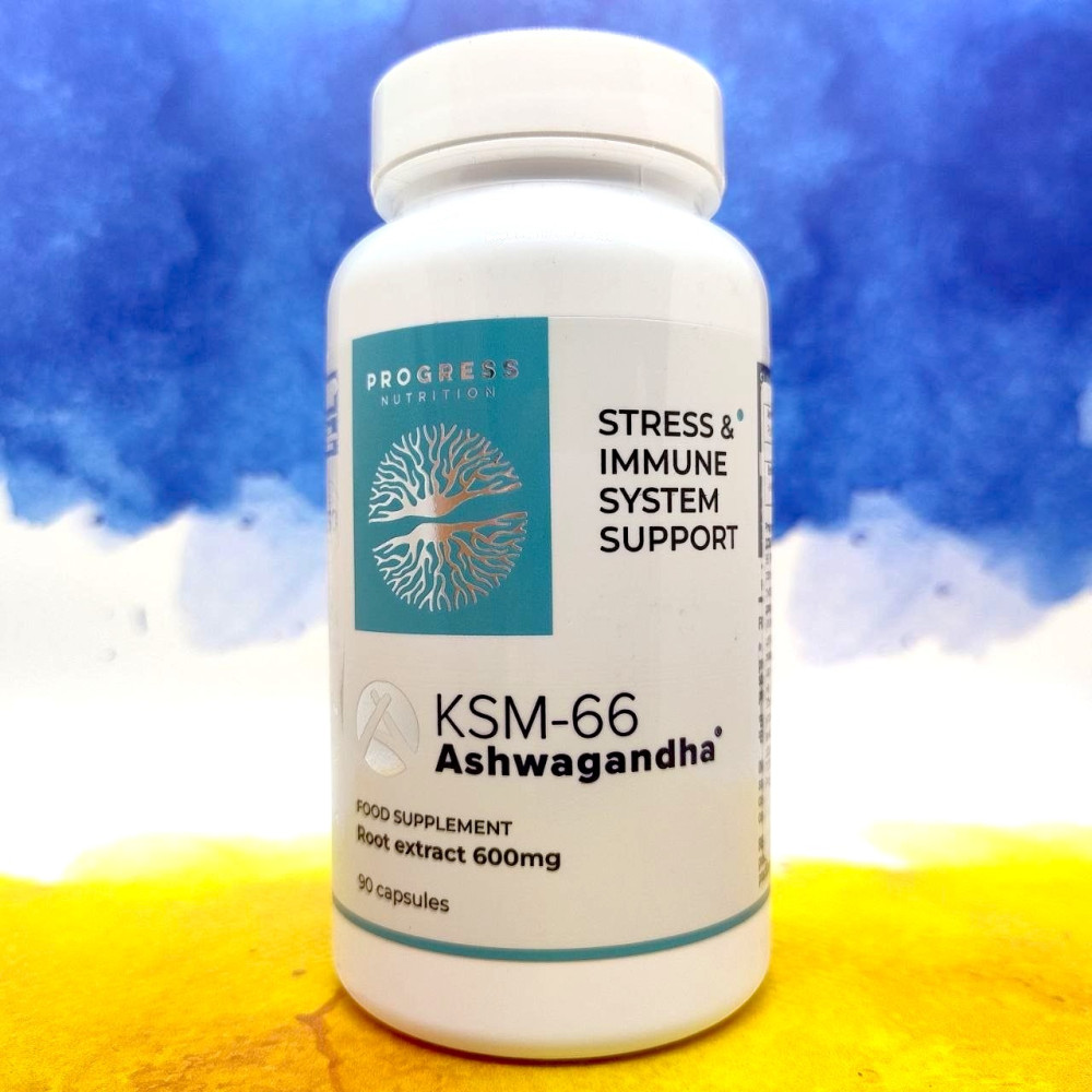 Progress Nutrition KSM-66 Ashwagandha 90 капсул