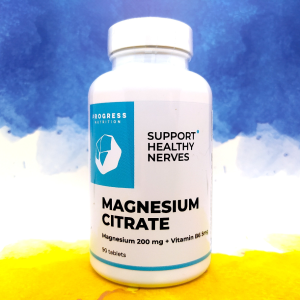 Progress Nutrition Magnesium Citrate + Vitamin B6 90 таблеток