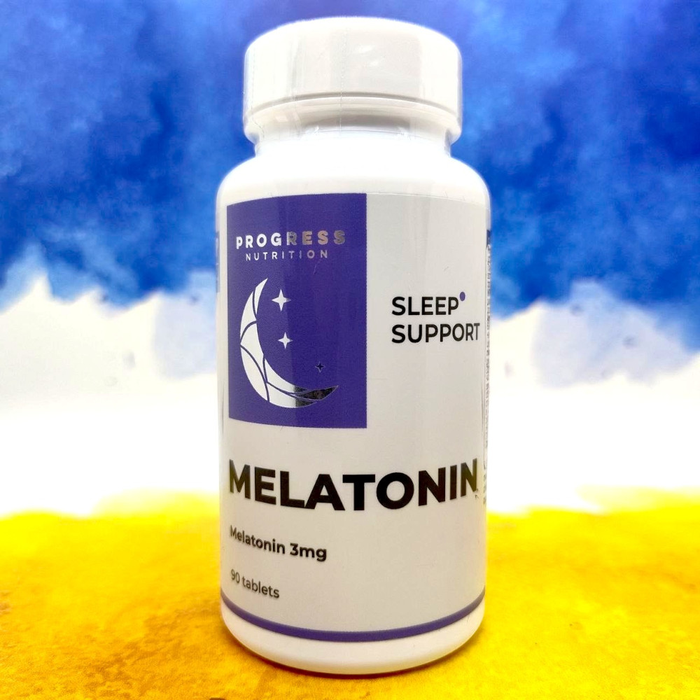 Progress Nutrition Melatonin 3 mg 90 таблеток
