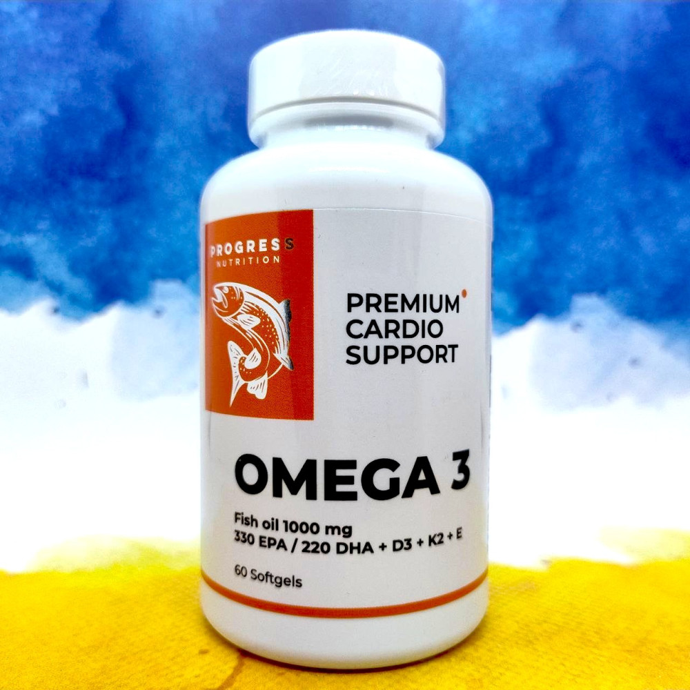 Progress Nutrition Premium Cardio Support 60 софт капсул