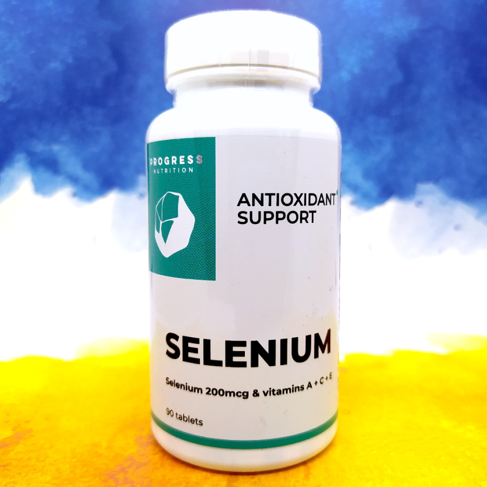 Progress Nutrition Selenium 200 mcg 90 таблеток