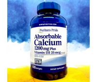 Puritans Pride Absorbable Calcium with Vitamin D3