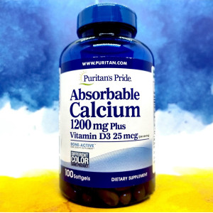 Puritan's Pride Absorbable Calcium with Vitamin D3