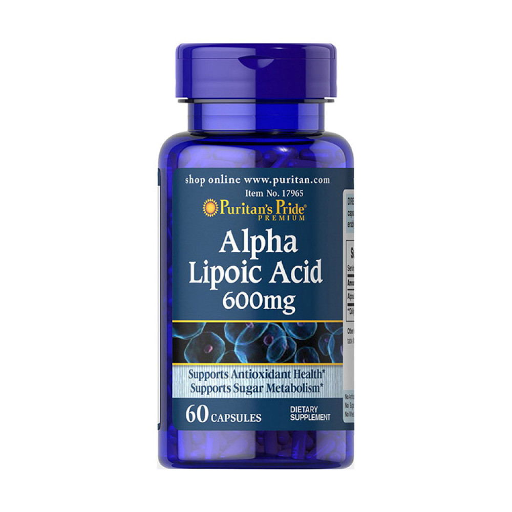 Puritans Pride Alpha Lipoic Acid 600 mg