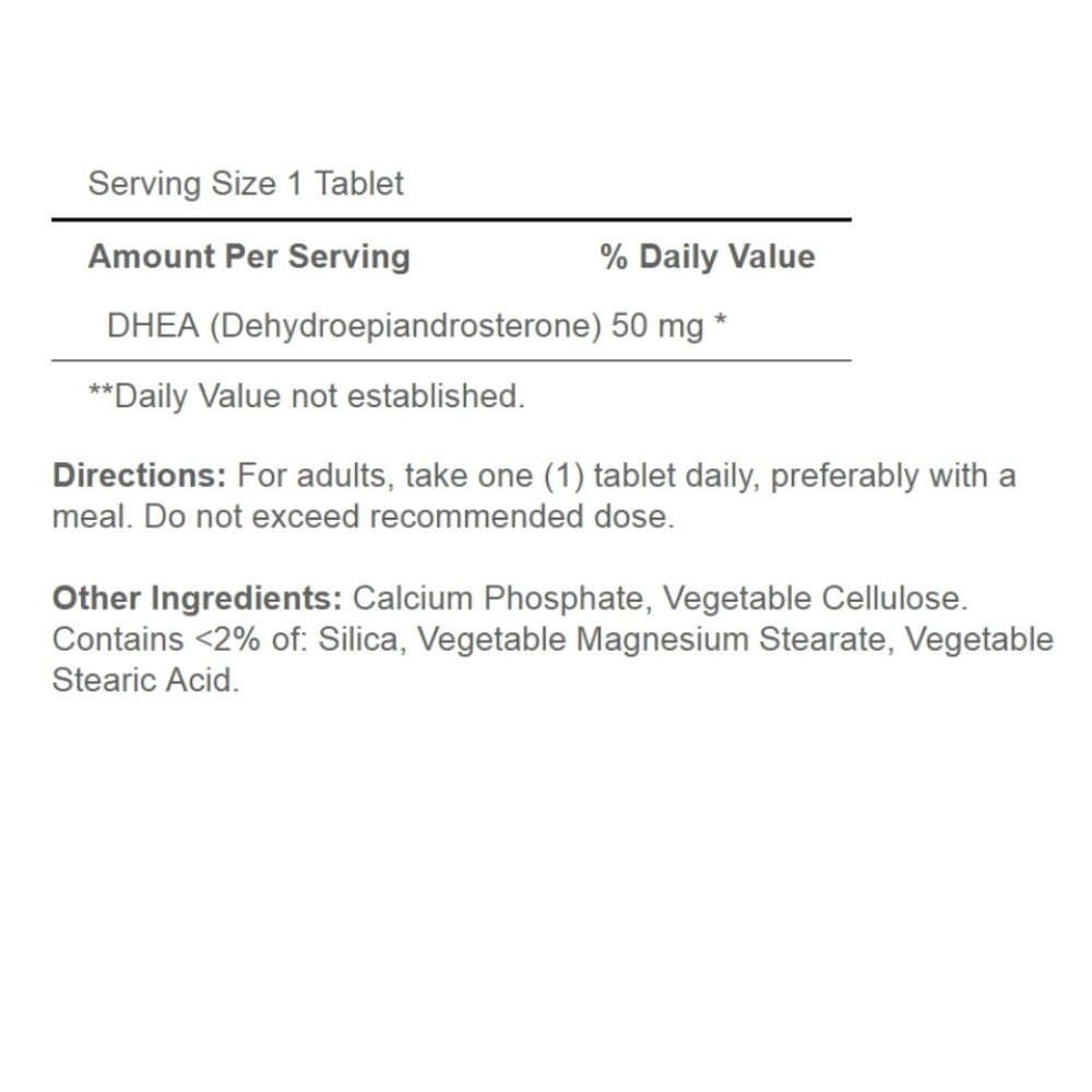 Puritans Pride DHEA 50 mg