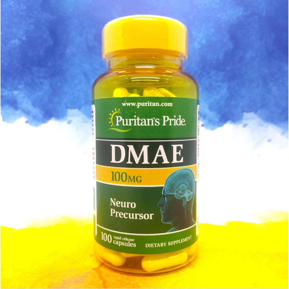Puritan's Pride DMAE 100 mg 100 капсул