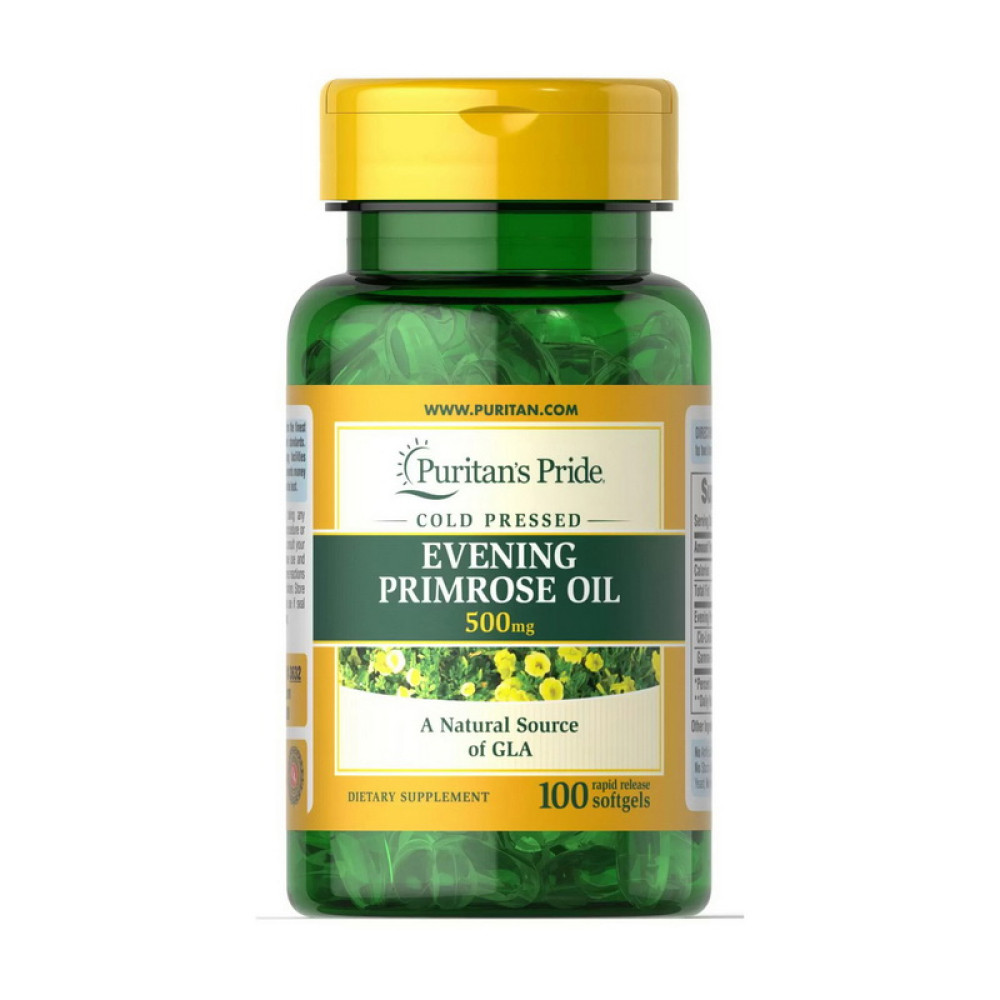Puritan's Pride Evening Primrose Oil 500 mg 100 капсул