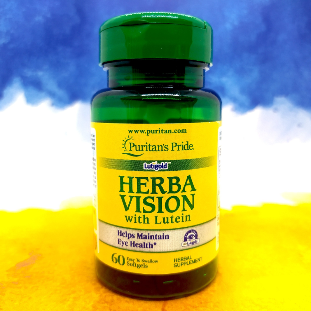 Puritan's Pride Herba Vision with Lutein and Bilberry 120 капсул
