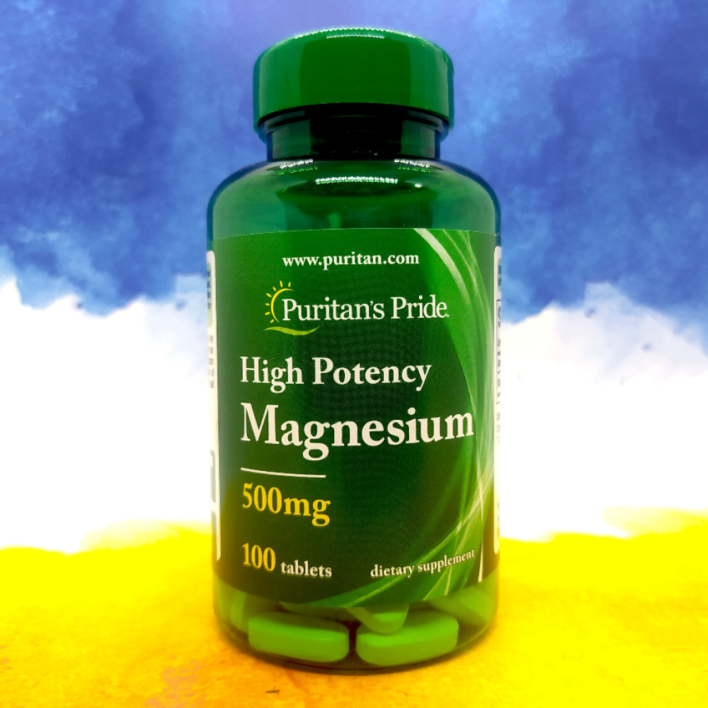 Puritan's Pride Magnesium 500 mg High Potency