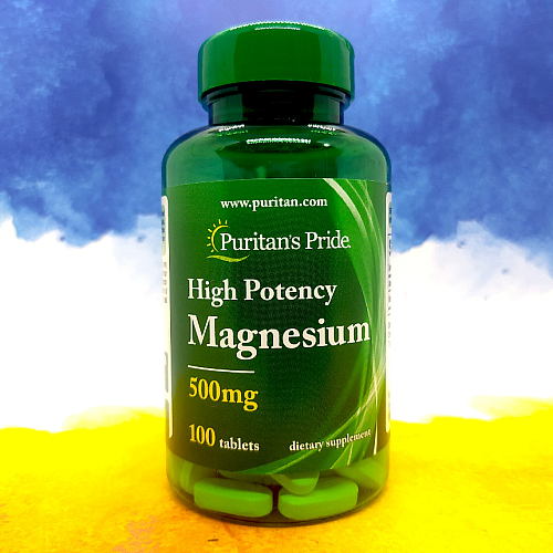 Фото Puritan's Pride Magnesium 500 mg High Potency