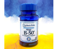 Puritans Pride Mega B-50 B-Complex Vitamin