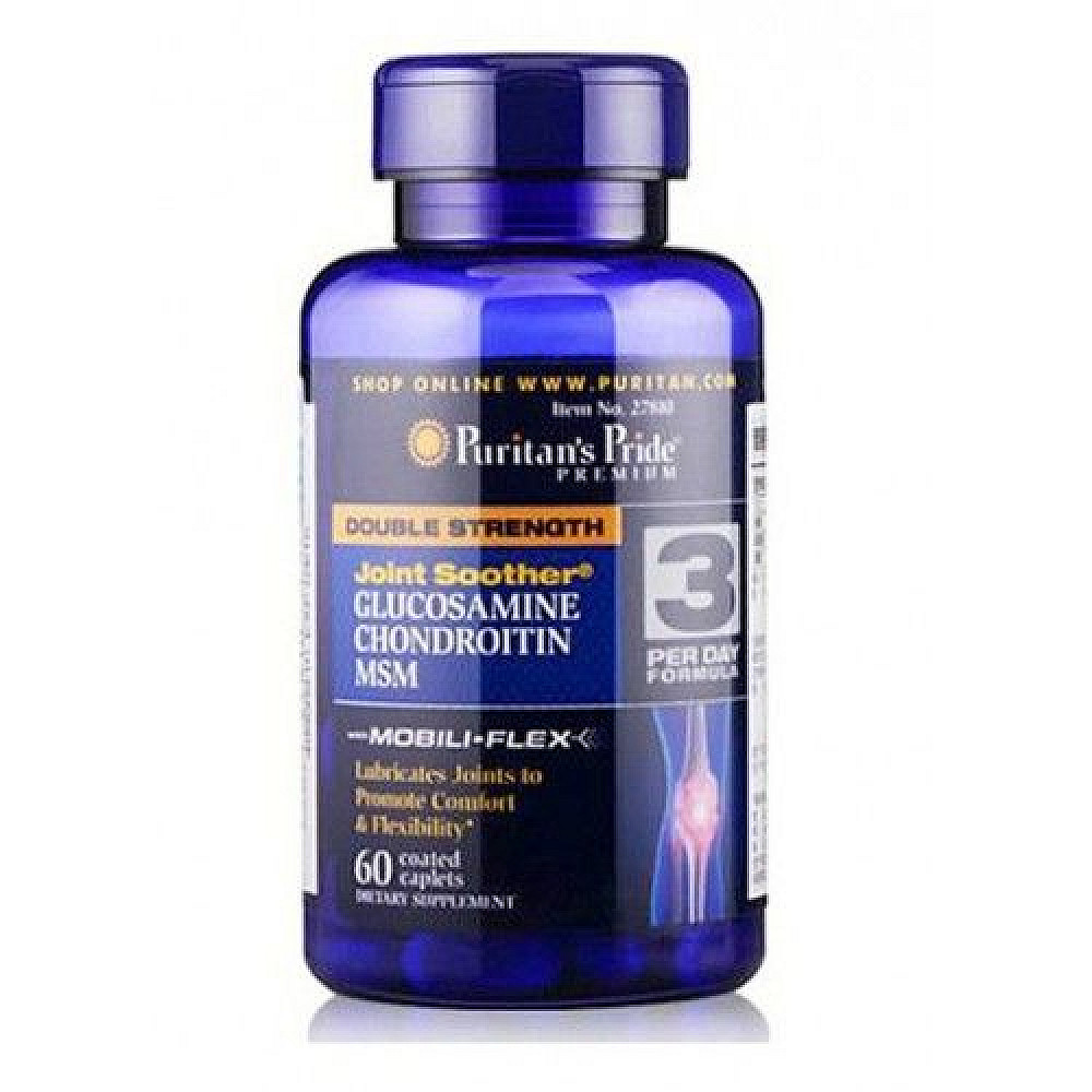 Puritans Glucosamine Chondroitin MSM 3 Per Day
