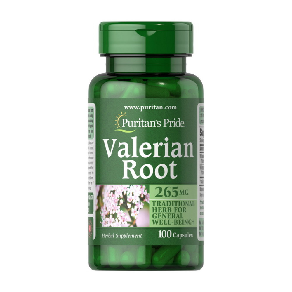 Puritan's Pride Valerian Root 265 mg 100 капсул