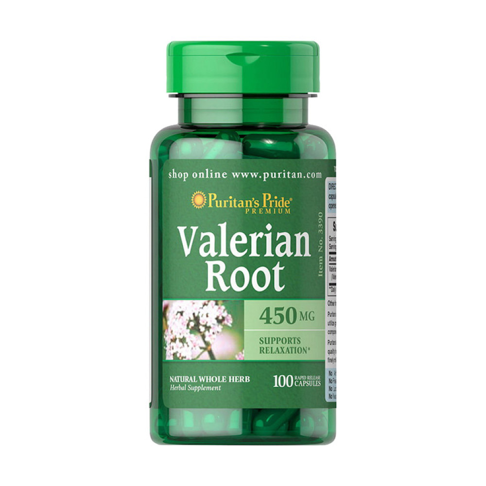 Puritan's Pride Valerian Root 450 mg