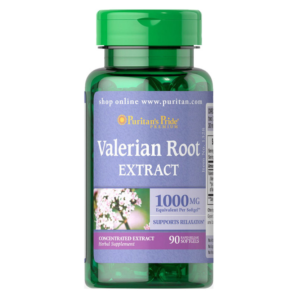 Puritan's Pride Valerian Root Extract 1000 mg
