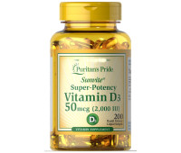 Puritan's Pride Vitamin D3 2000 МЕ