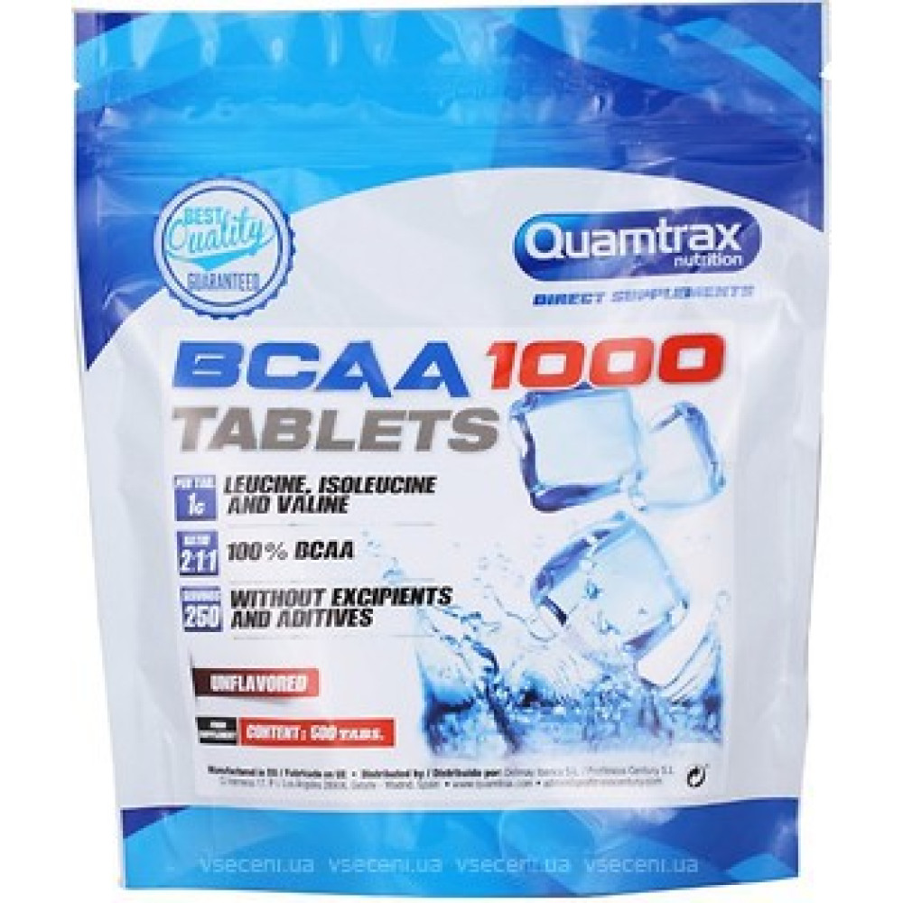 Quamtrax BCAA 1000 500 таблеток