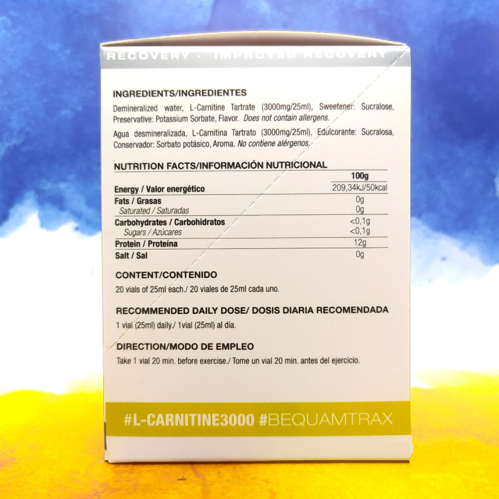 Quamtrax L-Carnitine 3000 Megadoses
