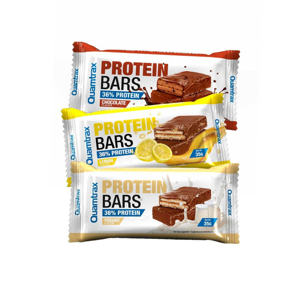 Протеїнові вафлі Quamtrax Protein Bars