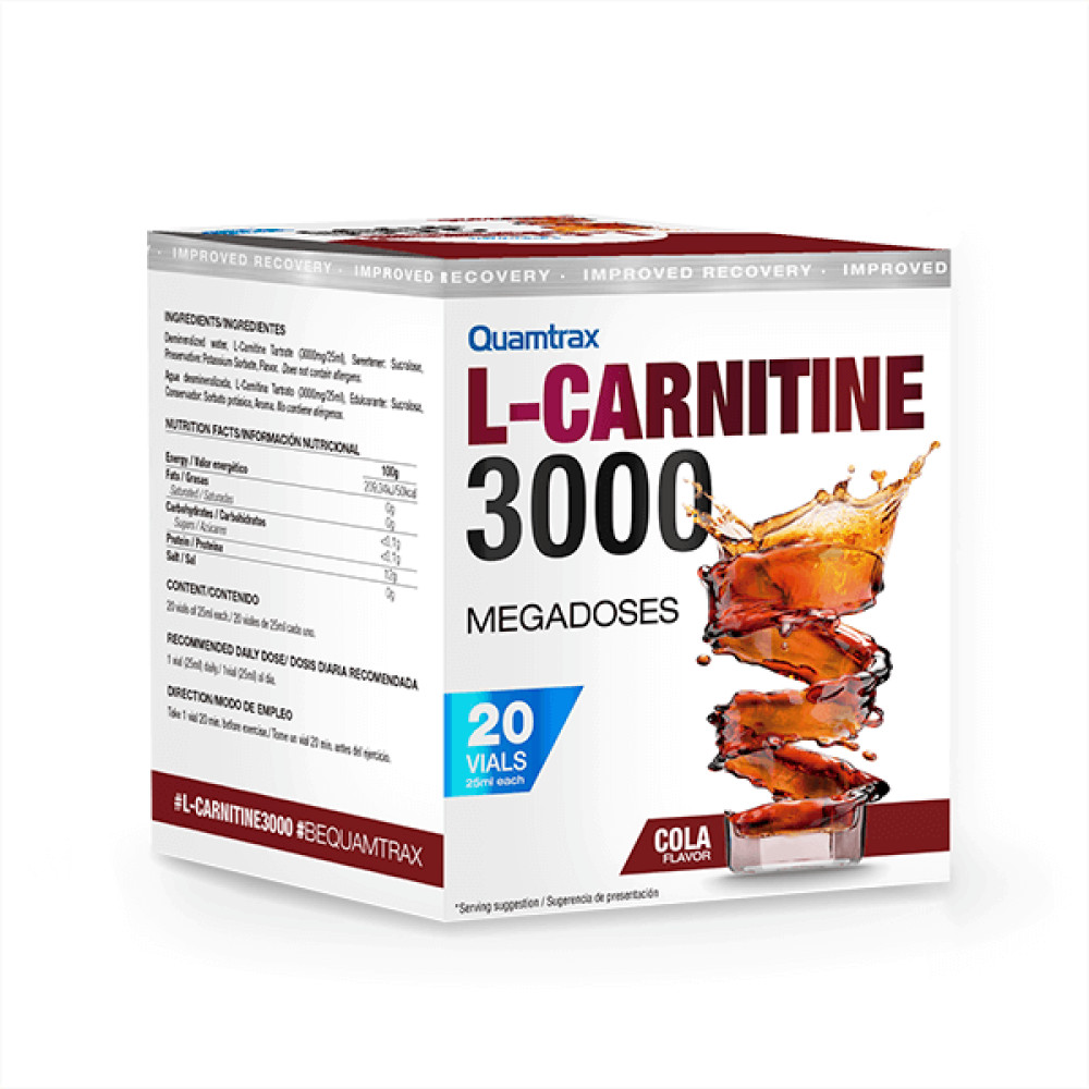 Quamtrax L-Carnitine 3000 Megadoses