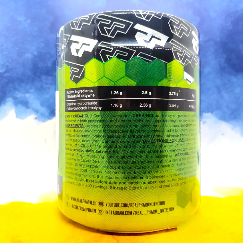 Real Pharm CREA-HCL 250 грам