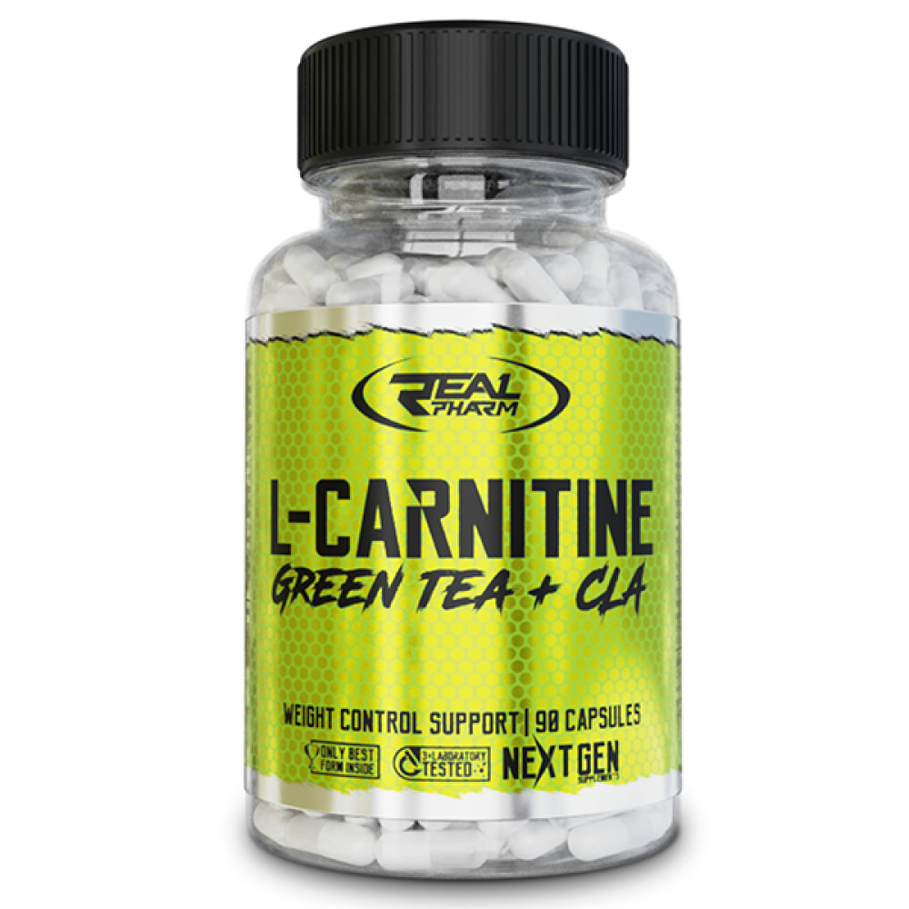 Real Pharm L-Carnitine Green Tea + CLA 90 капсул