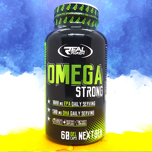 Фото Real Pharm Omega Strong 60 капсул