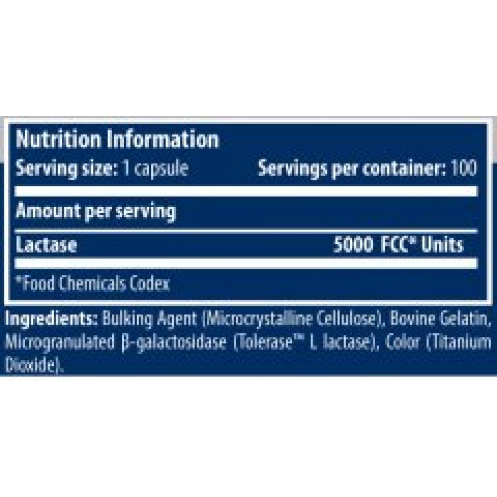 Scitec Nutrition Lactase Enzyme 100 капсул
