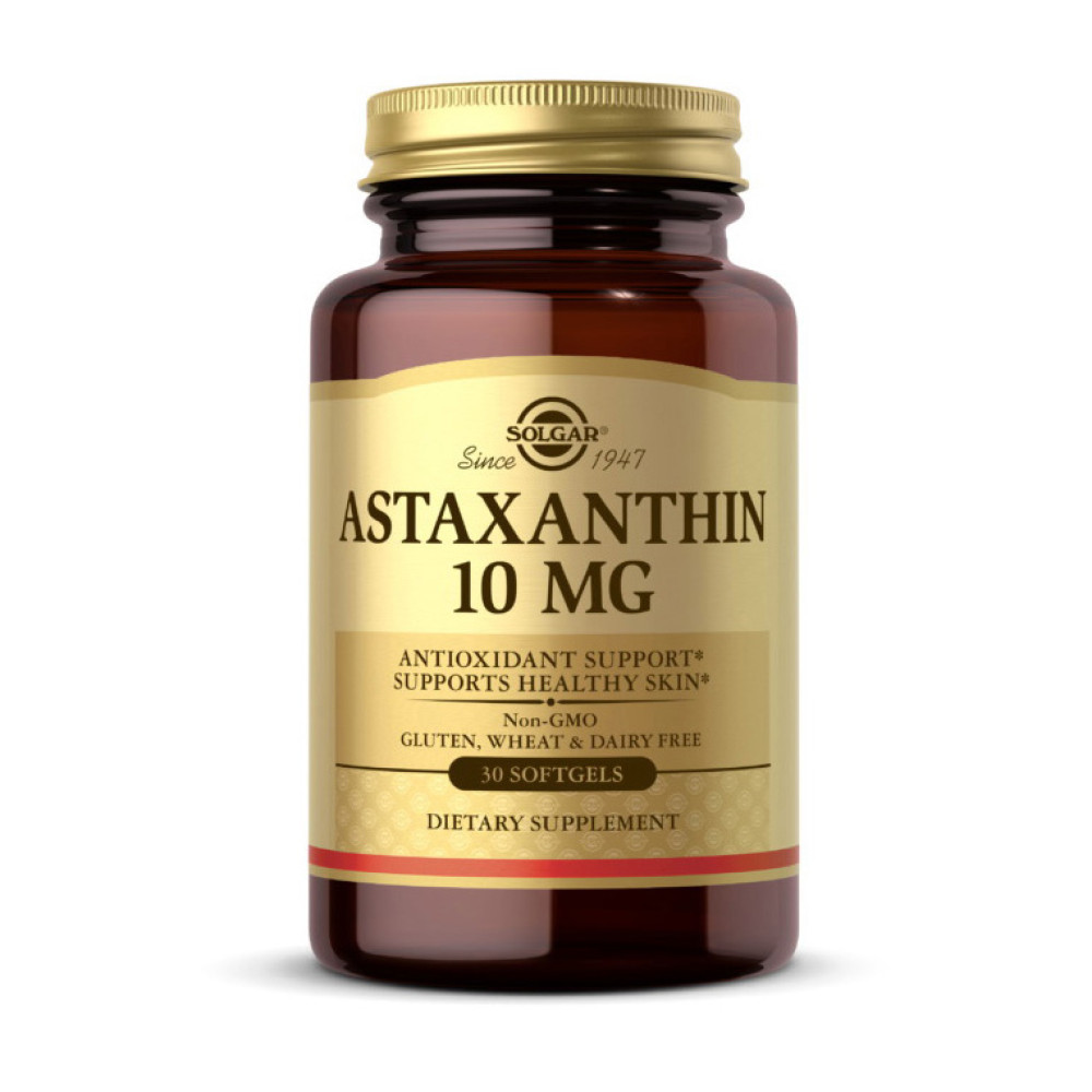 Solgar Astaxanthin 10 mg 30 софт капсул