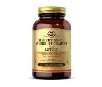 Solgar Bilberry Ginkgo Eyebright Complex Lutein