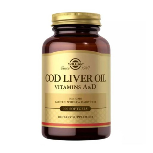 Фото Solgar COD Liver Oil Vitamins A & D