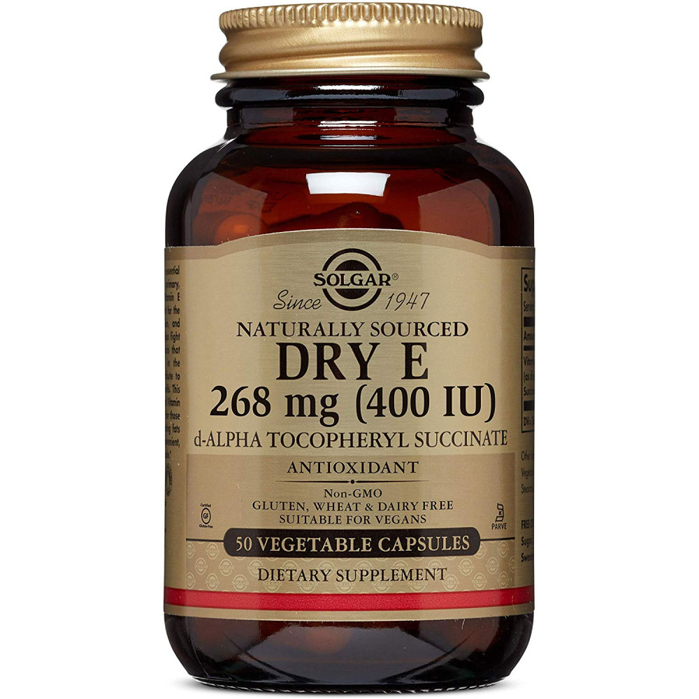 Solgar Vitamin Dry E 268 мг (400 IU)