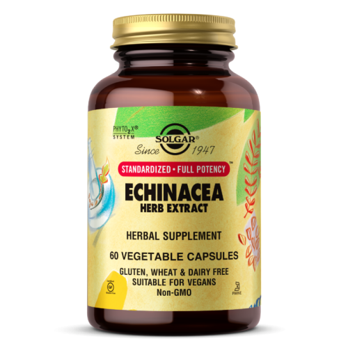 Фото Solgar Echinacea Herb Extract 60 капсул