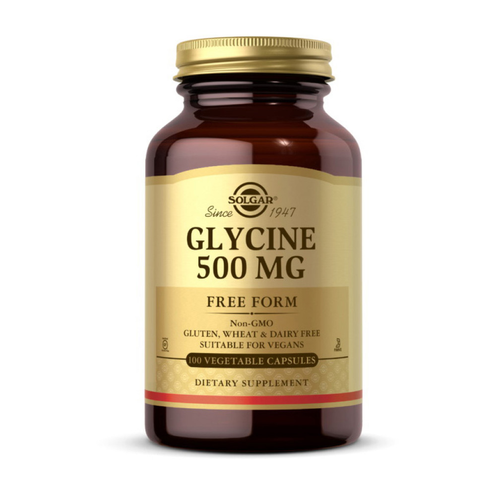 Solgar Glycine 500 mg 100 капсул