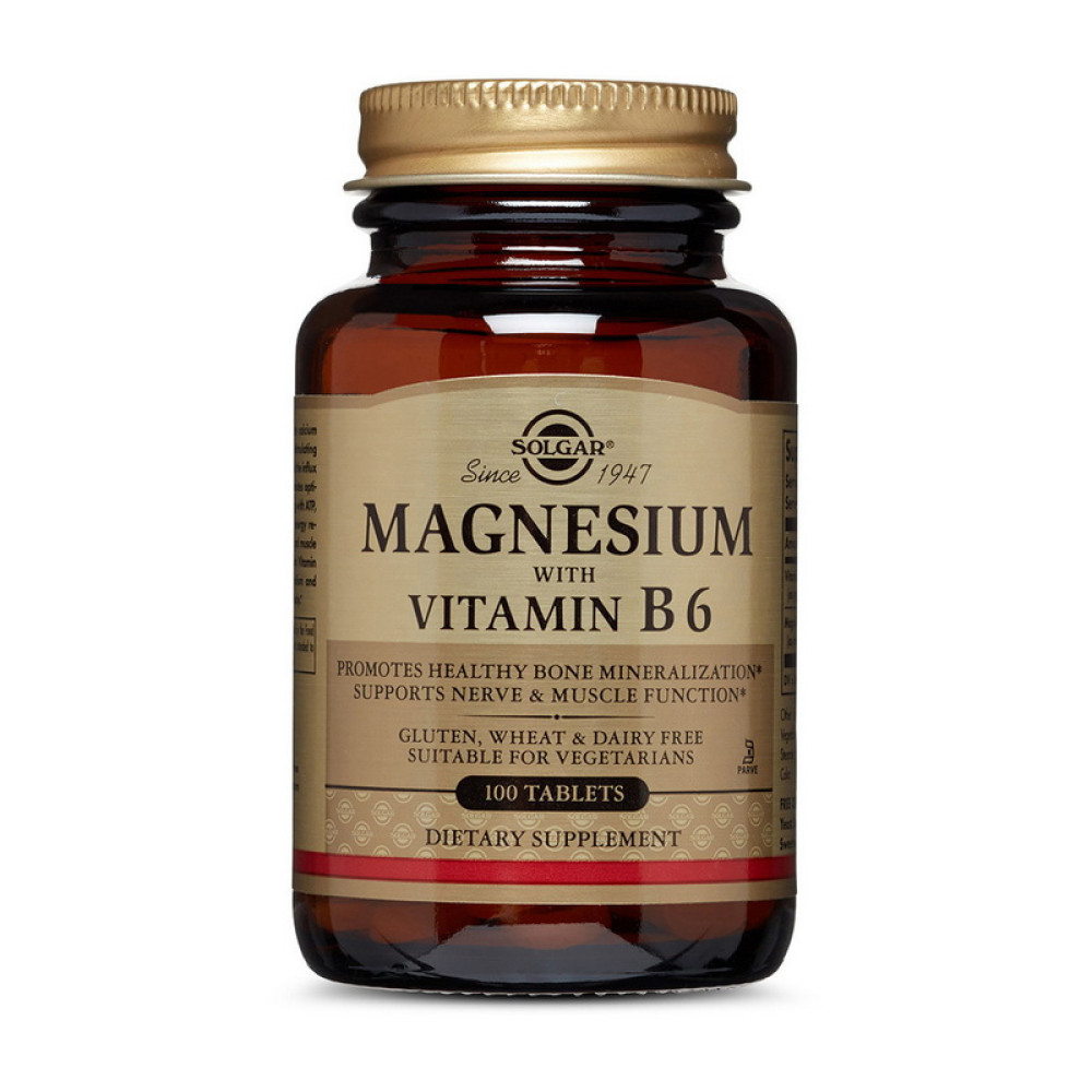 Solgar Magnesium with Vitamin B6