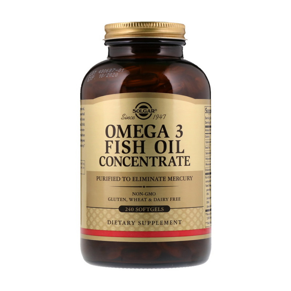 Solgar Omega 3 Fish Oil Concentrate