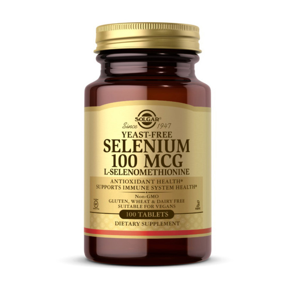 Solgar Selenium 100 mcg 100 таблеток	
