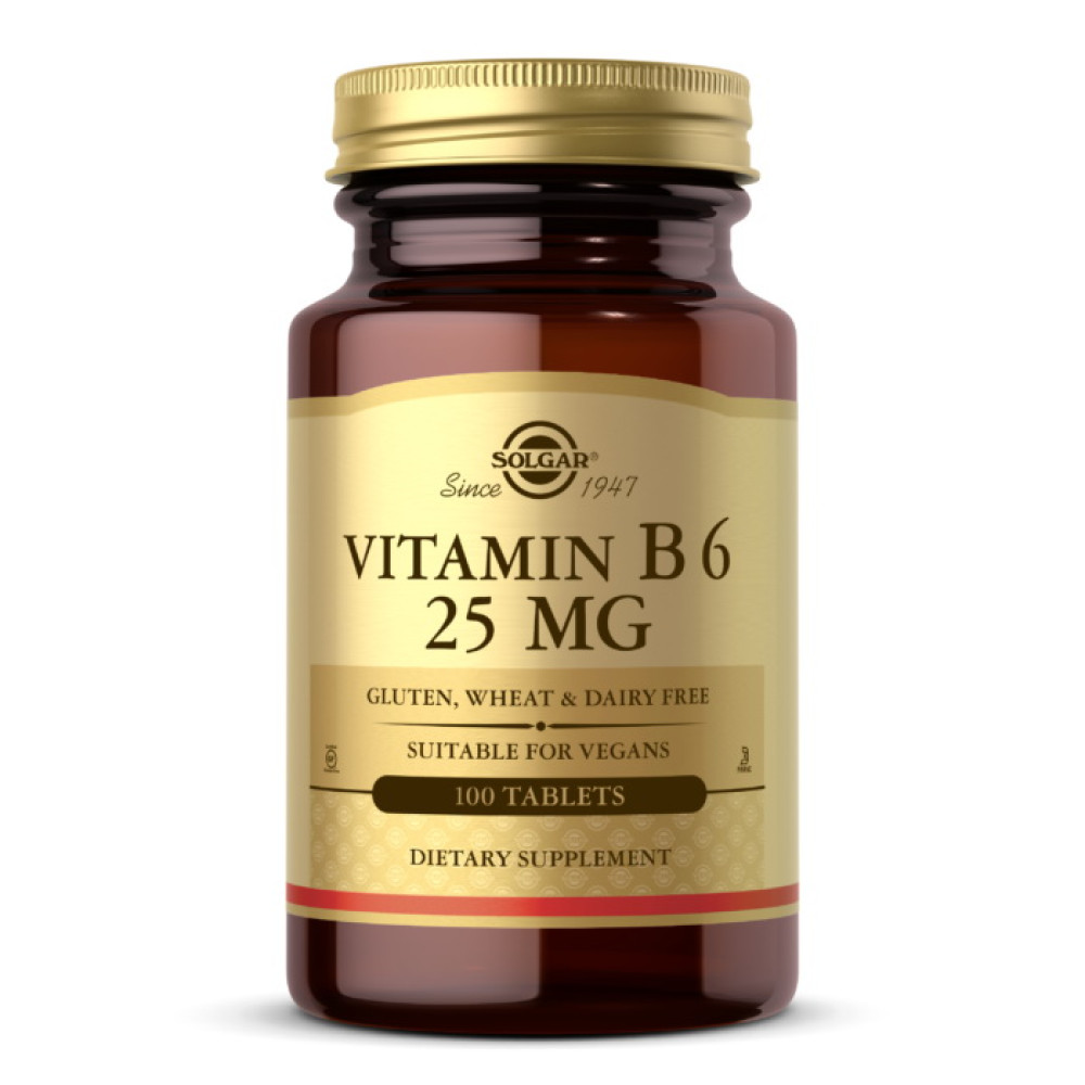 Solgar Vitamin B6 25 mg