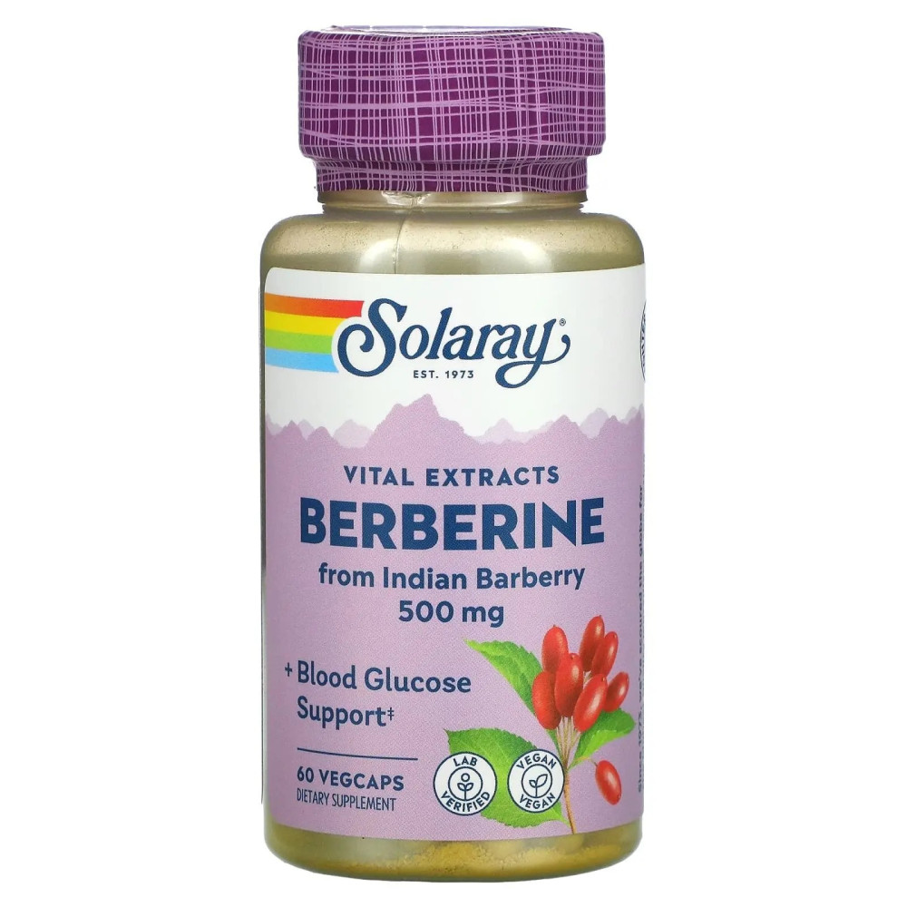 Solaray Berberine 500 мг 60 капсул