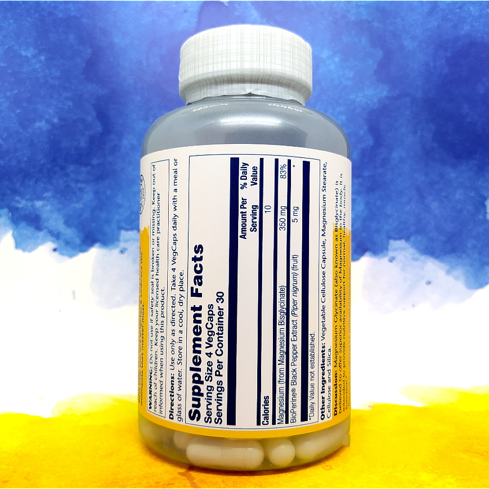 Solaray Magnesium Glycinate 350