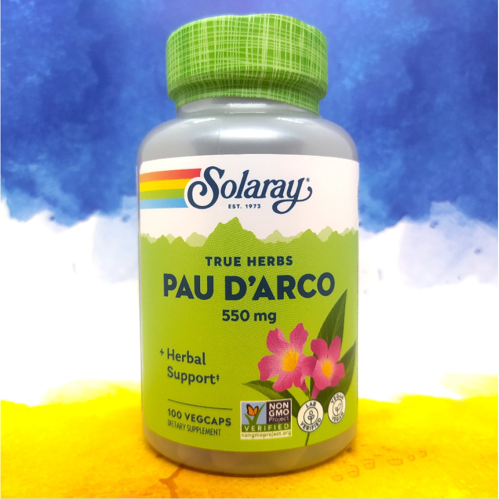 Solaray Pau D'Arco 100 капсул
