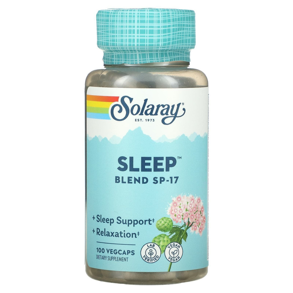 Solaray Sleep Blend SP-17 100 капсул