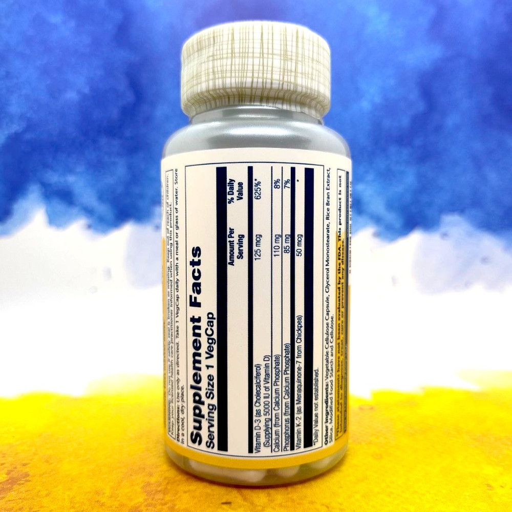 Solaray Vitamin D3+K2