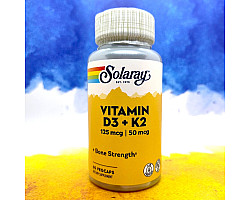 Solaray Vitamin D3+K2 Solaray Vitamin D3+K2