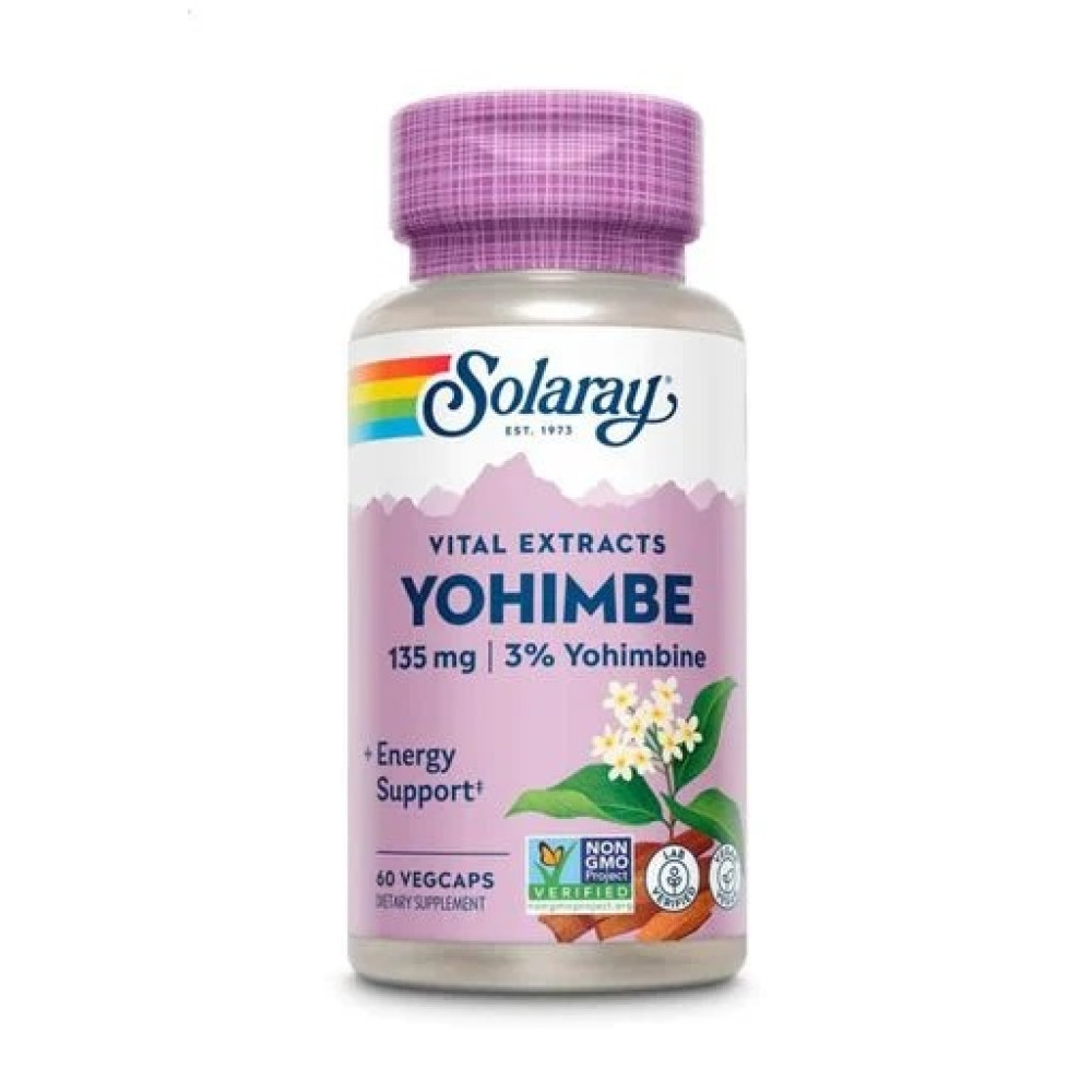 Solaray Yohimbe 60 капсул