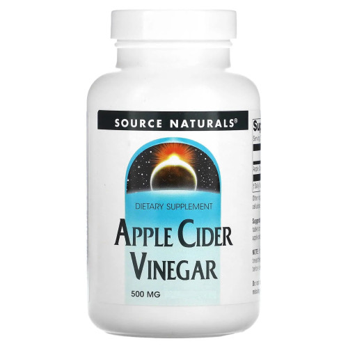 Фото Source Naturals Apple Cider Vinegar 500 мг